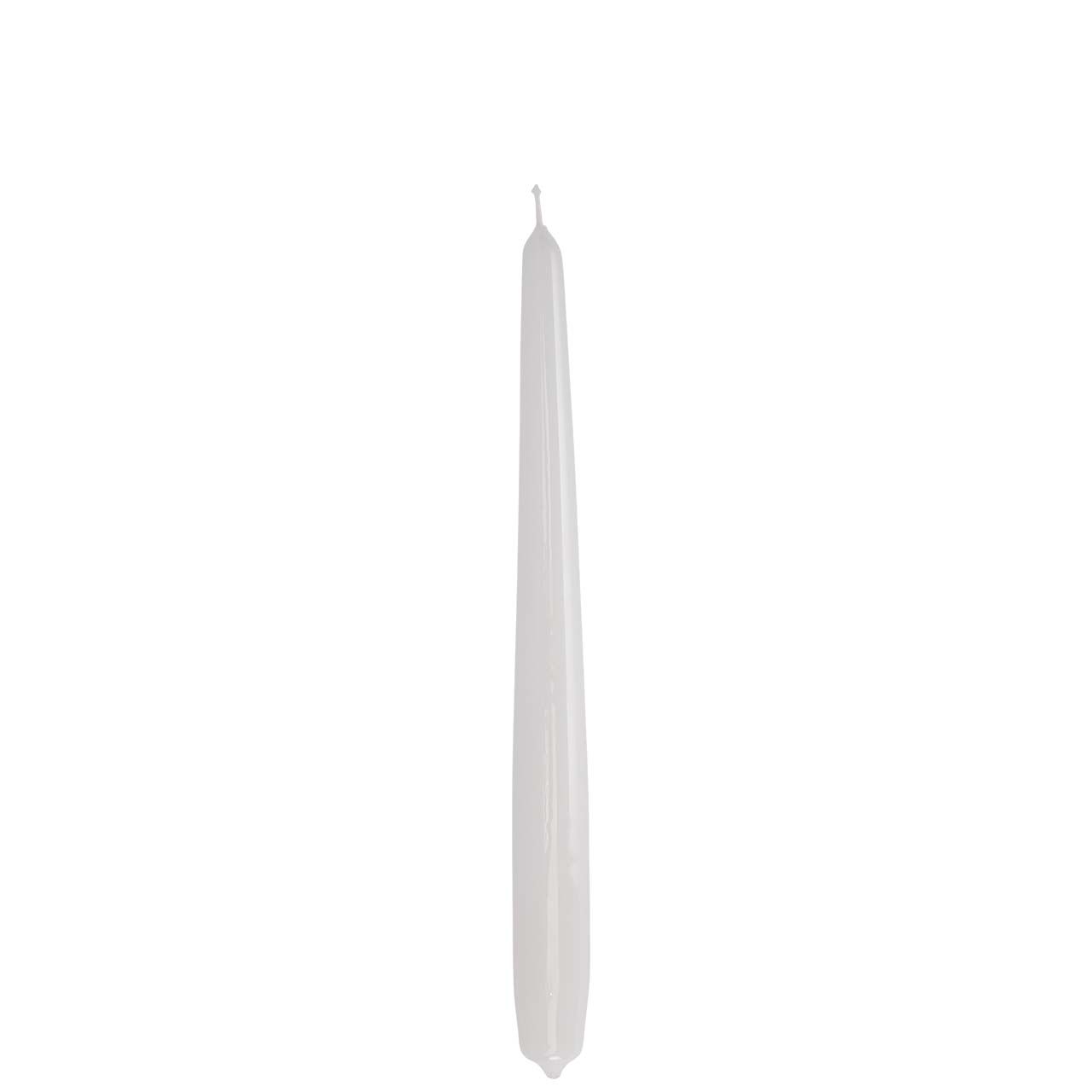 CANDELA 240/22 CONO - VERNICE BIANCO (conf.ne da 10 pzi)